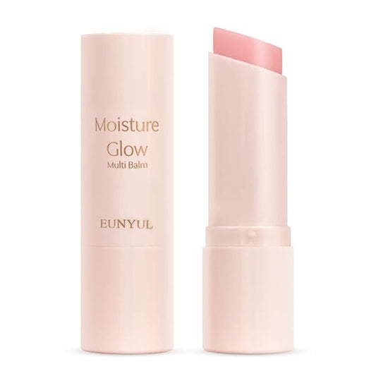 EUNYUL Moisture Glow Multi Balm Stick, 0.35 oz (10 g), Hydrating Facial Balm for Dry Skin, Korean Skincare