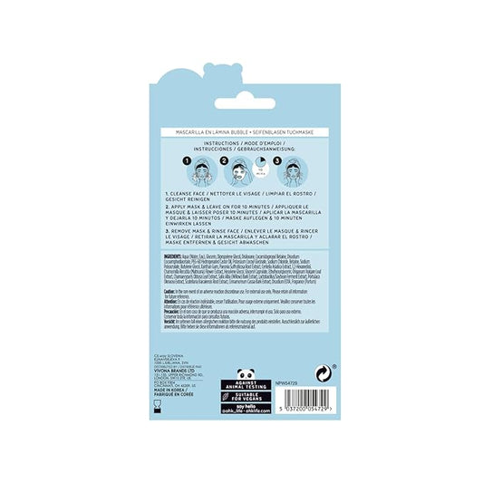 Oh K! Bubble Sheet Mask - Willow Bark - Korean Face Mask Sheet - Facial Skin Care Products - Clean Korean Skincare - Hydrating Face Sheets - 1 Pc (Pack of 3)