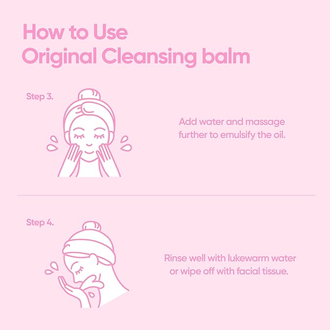 BANILA CO Clean It Zero Original Cleansing Balm Duo | Big Size 180ml + Travel Size 50ml | Korean Makeup Remover & Facial Cleanser | Vegan, Acerola Berry & Vitamin C