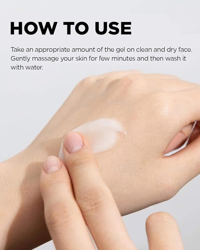 THESAEM Facial Soft Peeling Gel - Natural AHA+BHA Korean Enzyme Exfoliating Scrub for Dead Skin Cells, Face Exfoliator, Skin Turnover, Cell Renew Bio Micro Peel Soft Gel, 5.41 fl.oz.