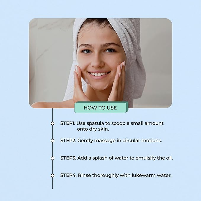 YADAH Green Tea Cleansing Balm II (3.38fl oz) - Makeup Remover, Moisturizing, Residue-Free. Korean Skin Care. Vegan, For Sensitive Skin