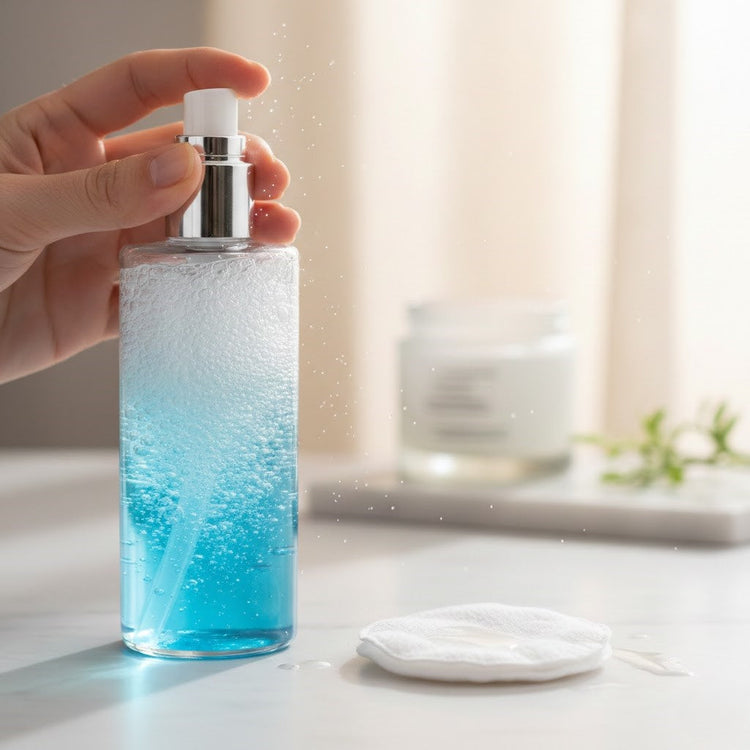 Gentle waterproof lip and eye makeup remover