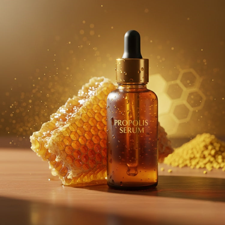 Propolis energy ampoule for radiant glow