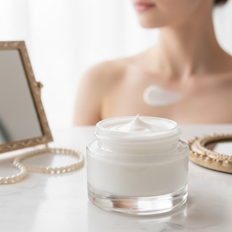 Anti-aging firming neck and décolleté cream