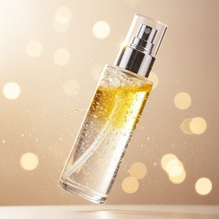 White truffle bi-phase glow mist serum