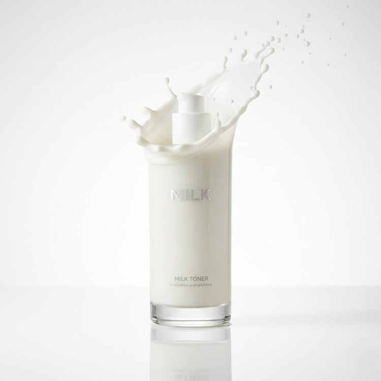 Deep hydrating milk skin toner for glass skin