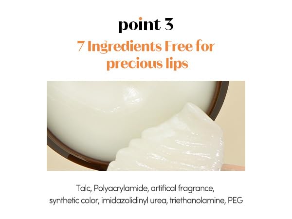 ETUDE Ginger Sugar Overnight Lip Mask 23g | Korean Lip Sleeping Mask Skin Care | Smooth and Moist Lips | Natural Ingredients Nourish & Hydrate Ginger Shea Butter Give Moisturizing Effect