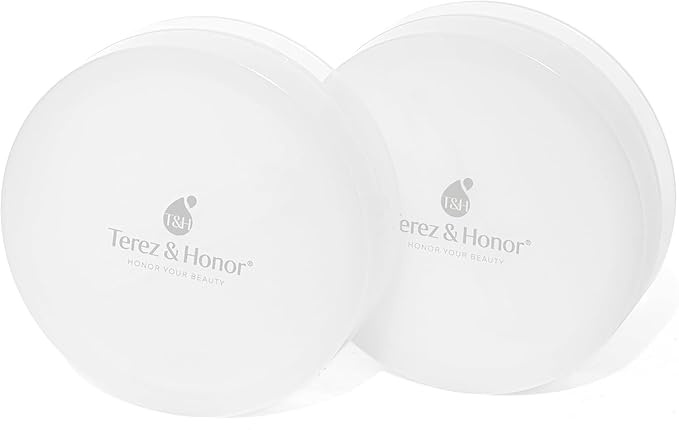 Small Travel Containers for Skincare: 2 Jars Korean Mini Containers with Lids for Toner Pads & Under Eye Patches DIY - Travel-Friendly, Reusable, Leak Proof Skincare Storage, Made in Korea