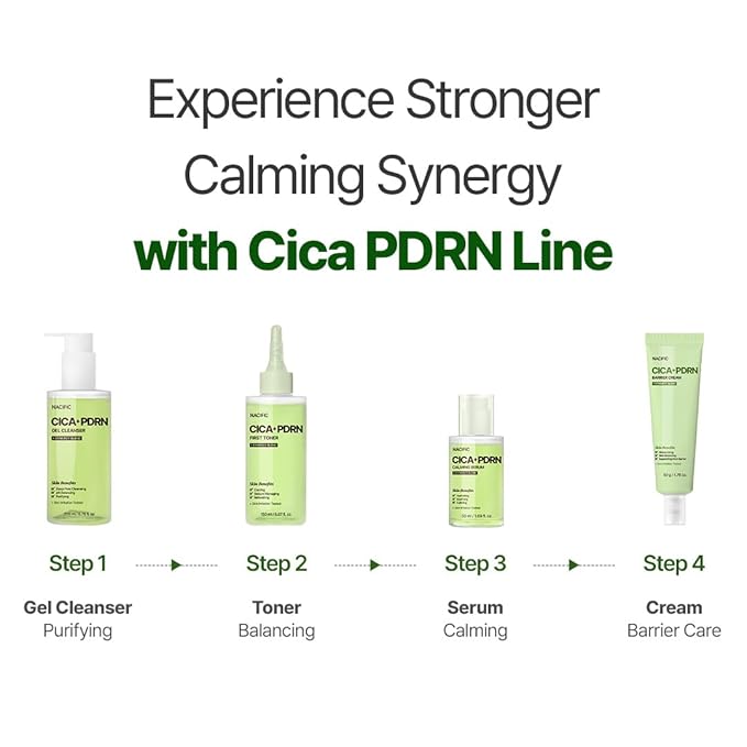 NACIFIC Cica PDRN Gel Cleanser 6.76 fl oz 200ml, Centella Asiatica, Low pH Deep Pore Cleanser for Sensitive Skin, Soothing, Purifying Korean Face Wash, Stocking Stuffers, Christmas Gifts for Women