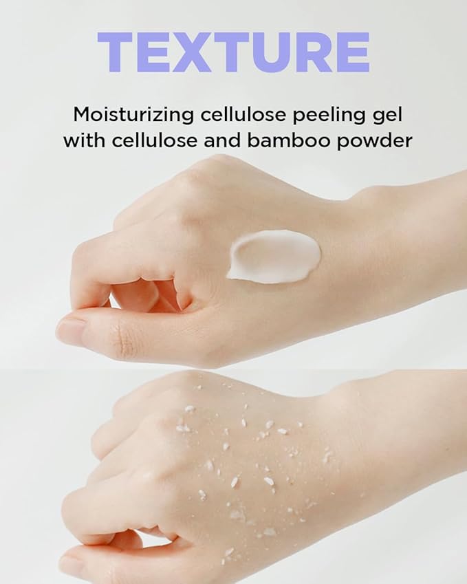 THESAEM Facial Peeling Gel - Korean Exfoliating Gel for Dead Skin Cells, PHA, Enzyme, Bamboo Powder, Cell Renew Bio Micro Peel, 5.41 fl.oz.