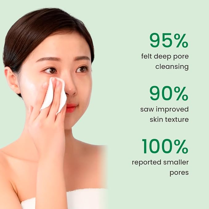 QUIA Toner Pads – AHA/BHA Dual-Action Exfoliate and Hydrate All in One – Soothing Formula for Sensitive Skin – Reduces Blackheads and Blemishes- 70 Gentle Textured Pads – Korean Skincare