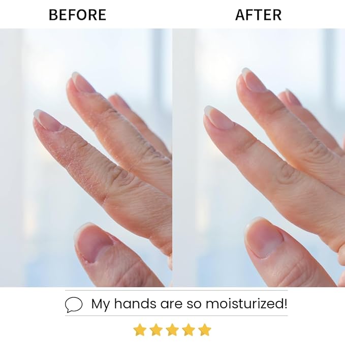 Relaxing Aroma Hand Mask 6 Pairs | Natural Scent | Soothes & Hydrates Dry Hands | Hydrating Hand Treatment for Rough Skin & Dry Cuticles | Home Spa Gloves | Korean Skincare (Lavender)