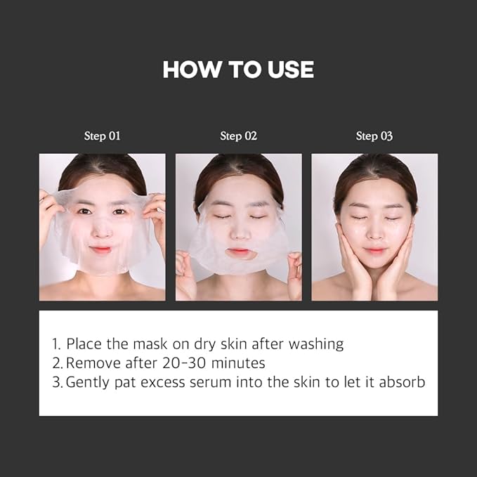 Papa Recipe Bombee Honey Mask Pack 25g * 10 sheets - Sheet Mask, Facial Skin Care, Korean Skin Care, K-Beauty, Ampoule Solidified, For radiant skin (Honey(1 sheet))