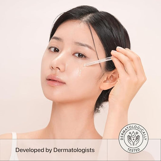 PDRN Ampoule CUSKIN Korean Skin Care with Salmon DNA, Plant Based Bakuchiol, Moisturizing Bifida, and Collagen, Korean Skin Care PDRN Serum Ampoule, 35 ml (1.01 fl. oz.)