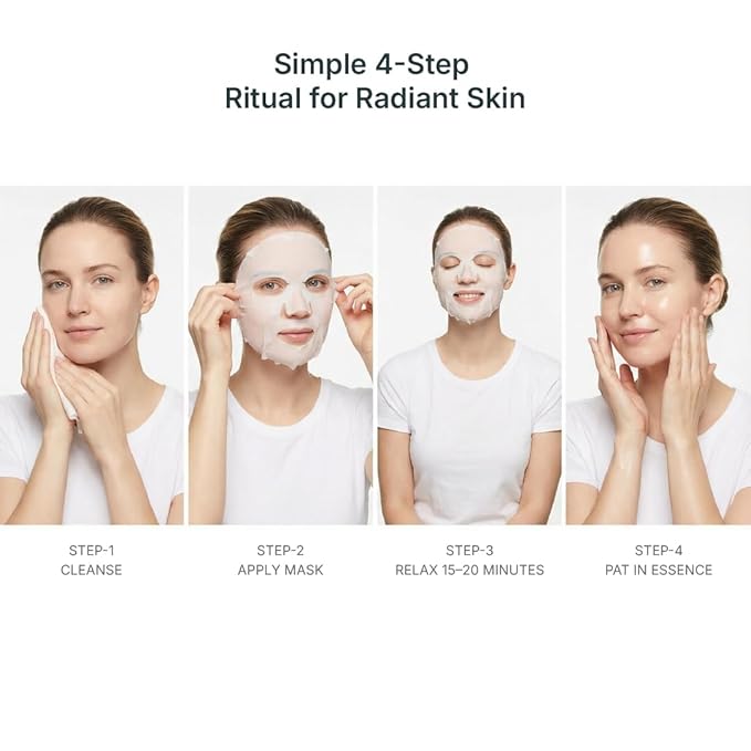 MYOLIFT Cell Renewal Peptide Mask(EGF)– 100%Vegan, Bio-Cellulose FaceMask for CellRenewal, Skin Firming, Hydrating & Brightening-with Niacinamide, Hyaluronic Acid& EGF|Korean Skincare Sheet Mask–Pack2