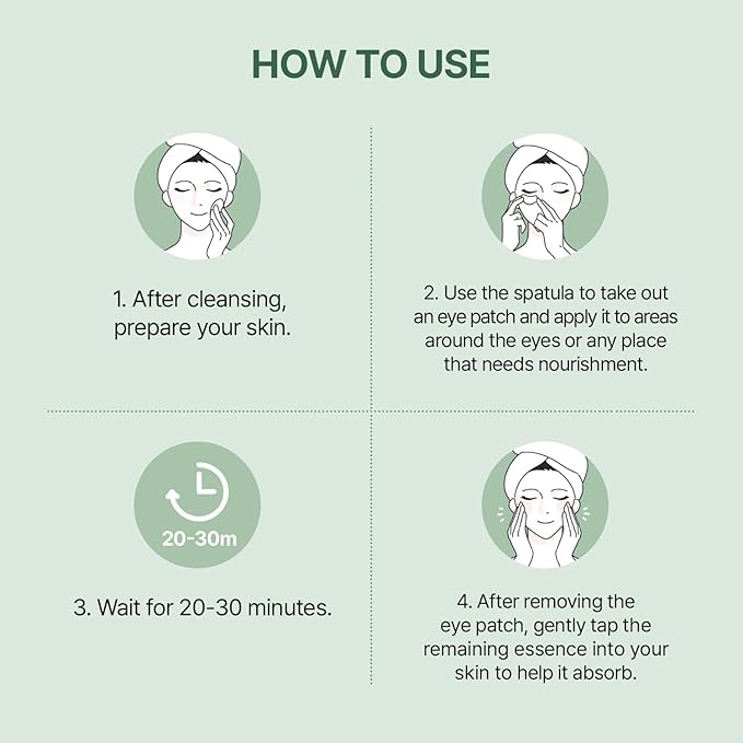 mixsoon Collagen Hydrogel Eye Patches Hydrating Gel Eye Mask with Collagen, Peptides and Amino Acids for Smooth Under Eye Skin Care 84 g / 2.84 fl.oz. (30 pairs) Korean Glass Skin Care