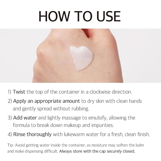 mixsoon Collagen Cleansing Balm - Soft Melting Lightweight Grinding Balm, Hydrating Makeup Remover 50ml / 1.69 fl.oz. Korean Glass Skin Care