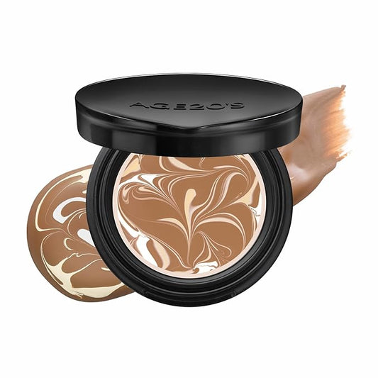 [MINI SIZE] AGE20'S Signature Essence Pact | 29W | Vegan Korean Cushion Foundation | Pack of 1 | Cream Foundation, Dewy & Glow Finish, Natural Coverage, SPF 50+ | 0.14 oz