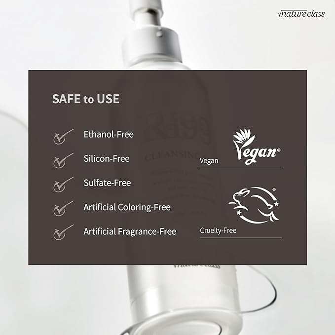 R199 Rice Cleansing Oil – Oil Cleanser for Face & Pore Care, Blackhead & Sebum Remover, Daily Makeup Remover, Double Cleansing, Sensitive Skin, Korean Skin Care, 6.76 fl oz