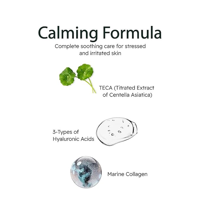 MADECA DERMA Revitalizing Facial Serum with Centella Asiatica, Niacinamide, Collagen & Hyaluronic Acid – Korean Skincare for Hydration, Skin Repair & Moisturizing Dry Skin, CICA Serum (1.69 fl oz)