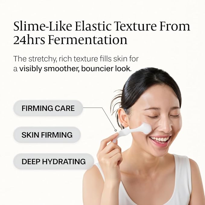 Fermented Tofu Collagen Jelly Cream - 80% Fermented Soy Milk + Bean Essence + Niacinamide - Korean Glass Skin Tightening, Daily Facial Moisturizer (1.69 fl.oz | 50ml)