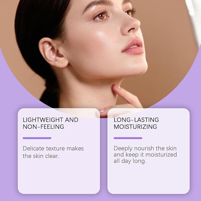 Aesthetic BB Cream, Lightweight Tinted Moisturizer with Medium Coverage, Oil-Control Blemish Balm, Long-Lasting Foundation Makeup Base for Oily/Combination Skin, Korean Makeup, 1.23oz (Natural)