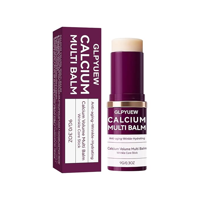 Cemenrete Calcium Multi Balm, Korean Collagen Moisturing Stick,Calcium Volume Multi Balm, Wrinkle Core Stick, cemenrete calcium multi balm anti-aging, sagging, wrinkles (Pack of 1)