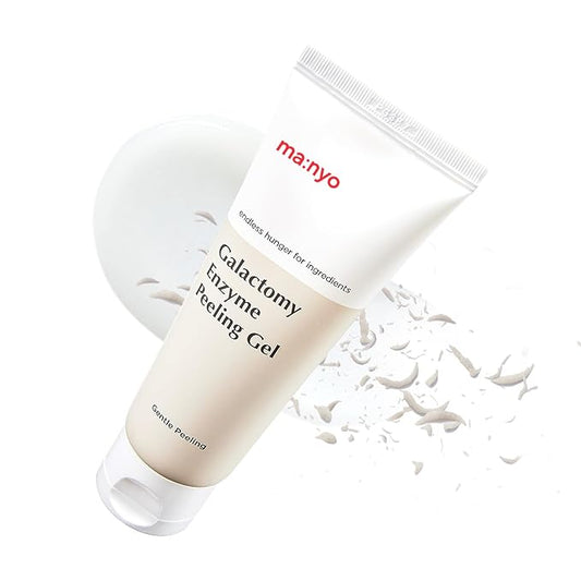 MANYO Galactomy Enzyme Peeling Gel, Face and Body Scrub, Dead Skin Remover, Blackhead Remover, Korean Exfoliating Gel, Korean Skin Care, 2.5fl oz (75ml)