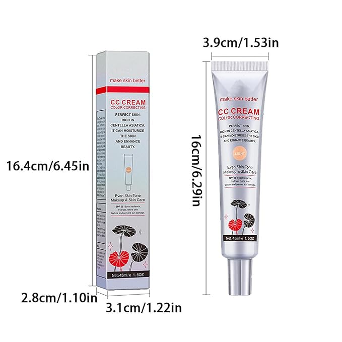 Satin Skin CC Cream Korean, Satinskin CC Cream (02, 1.0 Count)