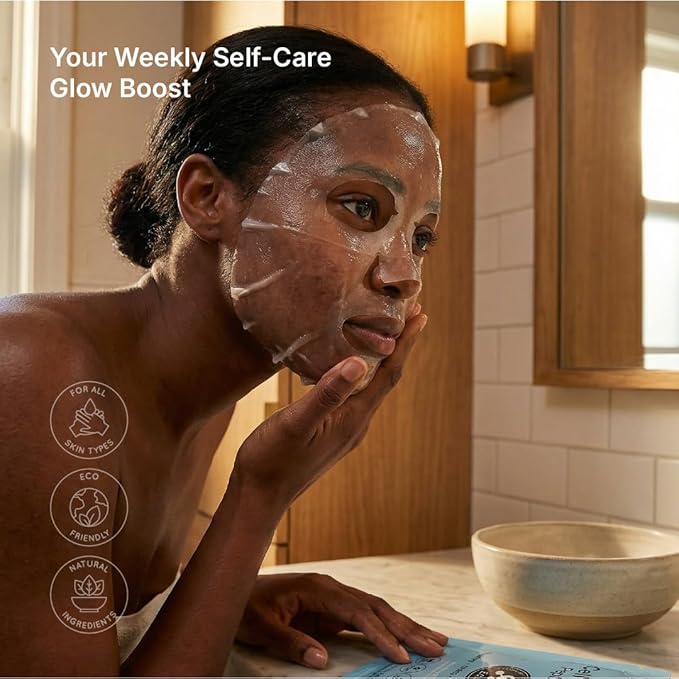 MYOLIFT Cell Renewal Peptide Mask(EGF)– 100%Vegan, Bio-Cellulose FaceMask for CellRenewal, Skin Firming, Hydrating & Brightening-with Niacinamide, Hyaluronic Acid& EGF|Korean Skincare Sheet Mask–Pack2