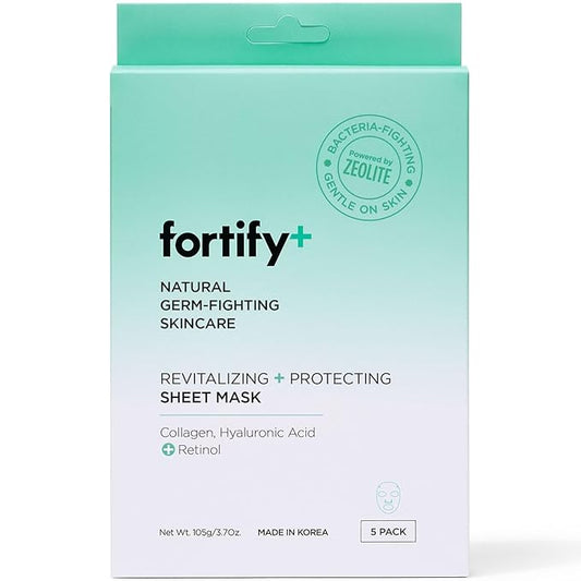 Face Mask - Hyaluronic Acid & Aloe - Dermatologist Tested, Ultra Hydrating, Anti-Aging, Pore Minimizing - 3-in-1: Detox - Treat- Boost - Clean Beauty, Korean Skin Care, 20 Sheet Masks