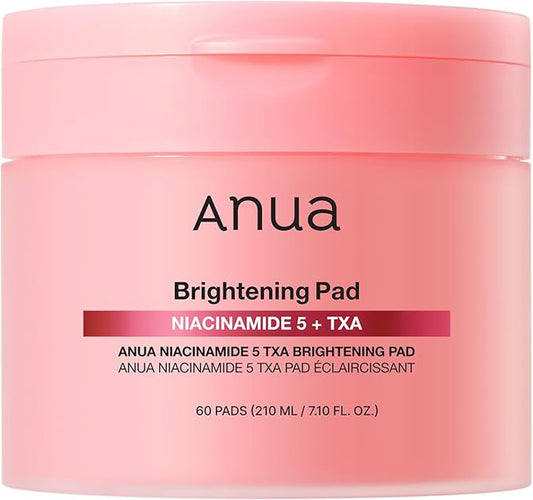 Anua Niacinamide 5 TXA Toner Pads – Hydrating Facial Pad for Daily Care, Under-eye with Tranexamic acid, Korean Skin Care (210ml, 60 Pads)