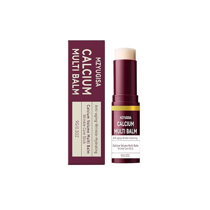 1PC Cemenrete Calcium Multi Balm, Korean Collagen Moisturing Stick, Calcium Multi Essence, Suitable for Face, Eye and Neck Wrinkles Core Bar, Anti-Aging, Anti-Wrinkles Prevention, Moisturizing
