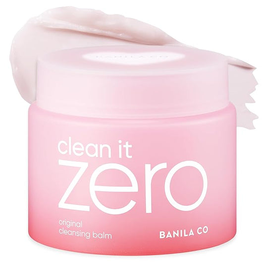 BANILA CO Clean it Zero Original Cleansing Balm Heart Edition | Korean Makeup Remover, Cleansing Oil, Cleanser for All Skin Types | Vegan | Made with Acerola Berry & Vitamin C (180ml / 6.08 fl.oz)