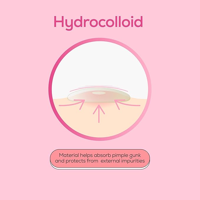 Hanhoo Blemish Patch, 288 count, includes hydrocolloid pimple patches that shrink pimples, absorb fluid, and protect from finger-picking and dirt. Invisible acne spot patches for Korean skincare.