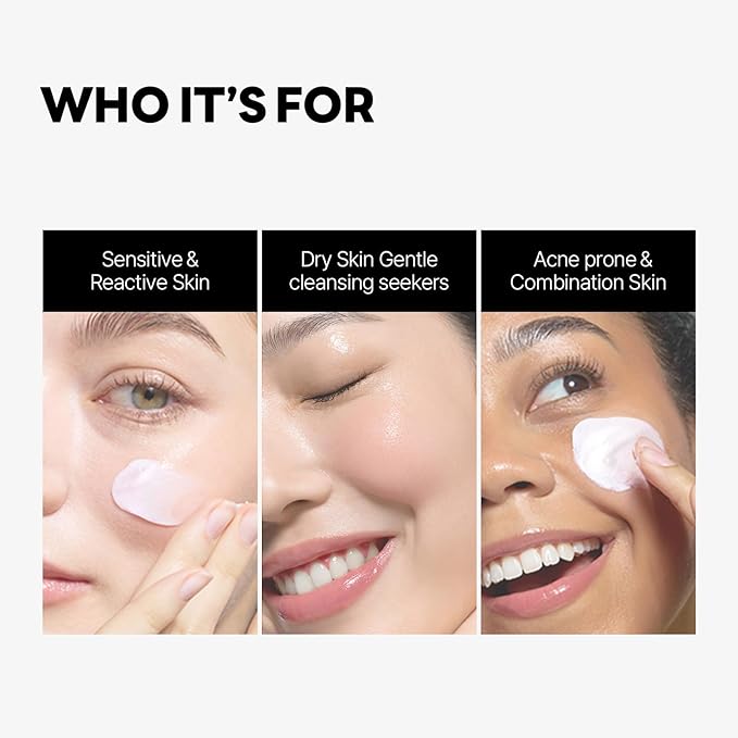 ROUND LAB 1025 Dokdo Cleanser 10.14 Fl Oz, Low pH Facial Cleanser for Sensitive Skin, Rich Soft Bubbles for Deep Cleansing and Makeup Removal, Hydrating Face Wash with Deep Sea Water, Korean Skin Care