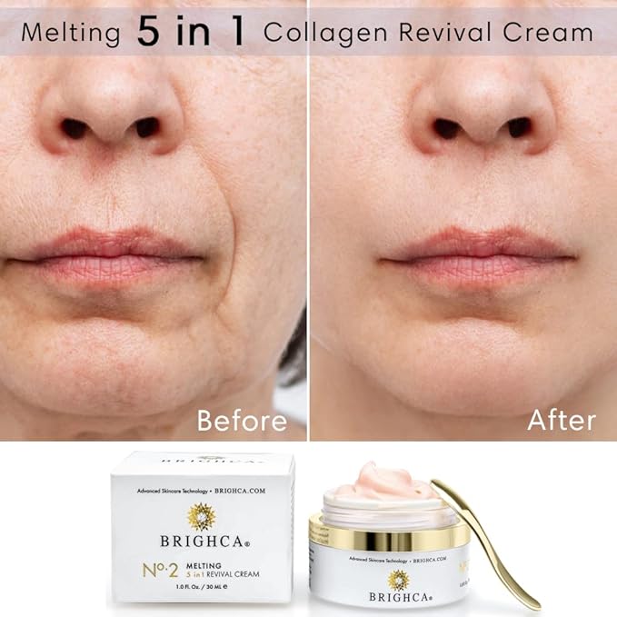 Collagen Cream 5-in-1 – Korean Anti-Aging Moisturizer for Firming, Hydration & Wrinkle Repair