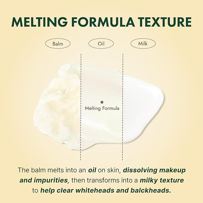 Ceramide Yuja Makeup Cleansing Balm with Travel Size | Deep Cleansing All-in-One Korean Face Cleanser, Makeup Remover, Zero Irritation, Blackheads Remover, Clean Beauty, Vegan (135g / 4.76oz)