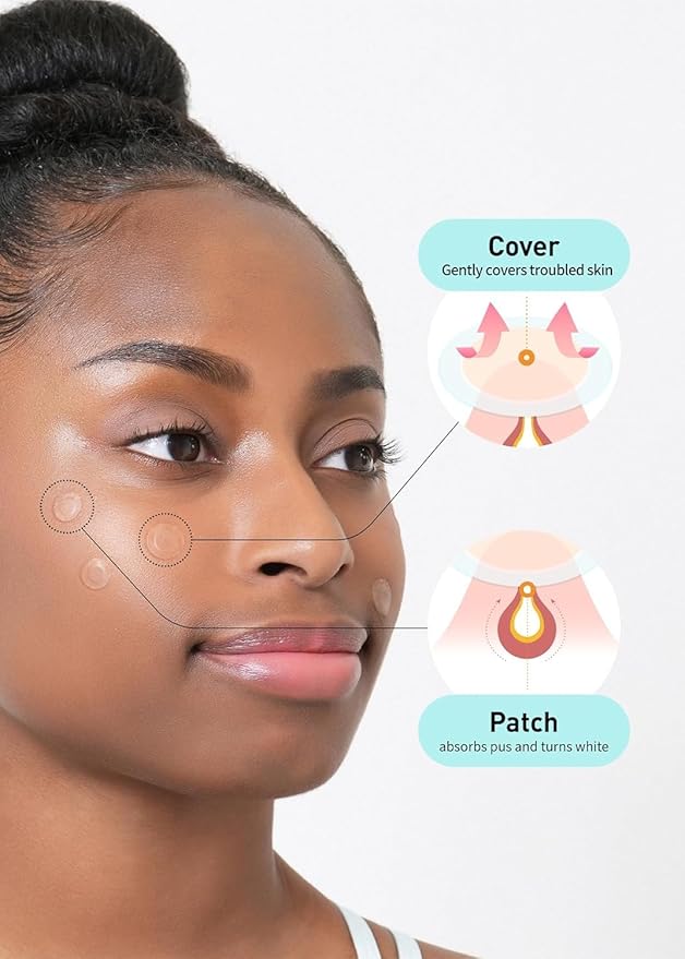 OLIVE YOUNG Care Plus Spot Patch | Hydrocolloid Acne Korean Spot Patch to Cover Zits, Pimples and Blemishes, for Troubled Skin and Face (Hydrocolloid, 30 Count (Pack of 2))