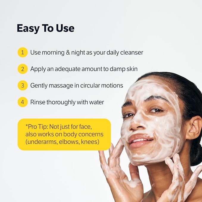 SUNGBOON EDITOR Kojic Turmeric Capsule Brightening Cleanser for Uneven Spots, Acne-prone Skin & Blackhead | Low pH Gentle Gel Face Wash | Kojic Acid & Niacinamide | Korean Skincare