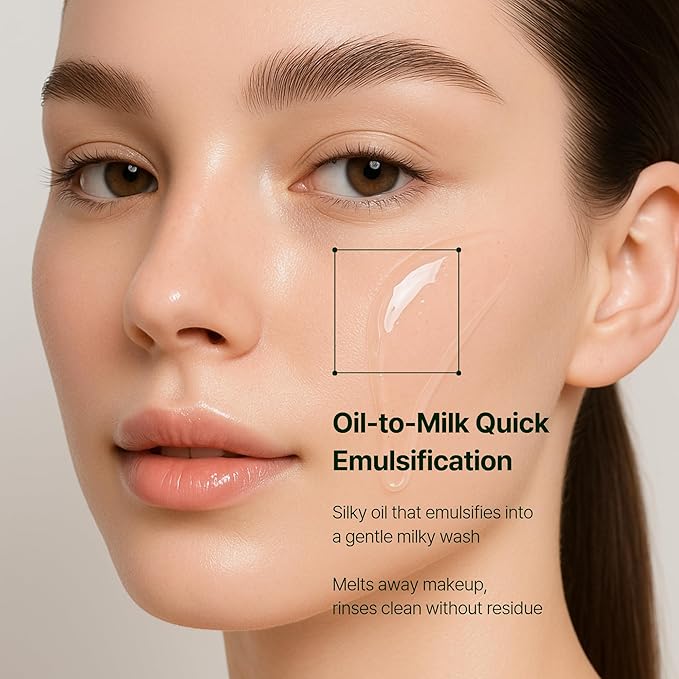 Mugwort Zero Film Cleansing Oil 6.76 fl.oz. 200ml ㅣDaily Makeup Blackhead Removal No pore clogging Korean skincare double cleansing