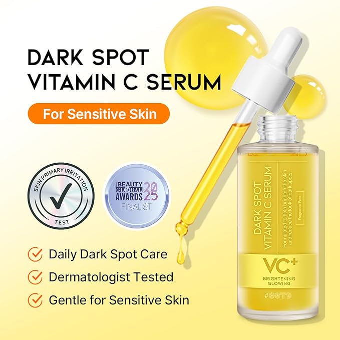 Korean Vitamin C Serum for Brightening and Glowing Skin with Ascorbic Acid & Vitamin Tree Water, Facial Serum 1.69 Fl Oz
