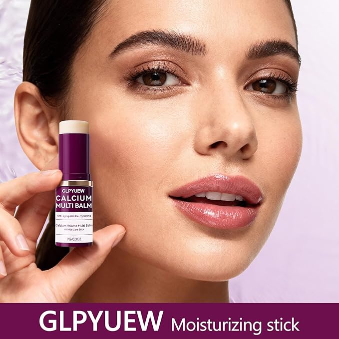 Cemenrete Calcium Multi Balm, Korean Collagen Moisturing Stick,Calcium Volume Multi Balm, Wrinkle Core Stick, cemenrete calcium multi balm anti-aging, sagging, wrinkles (Pack of 1)