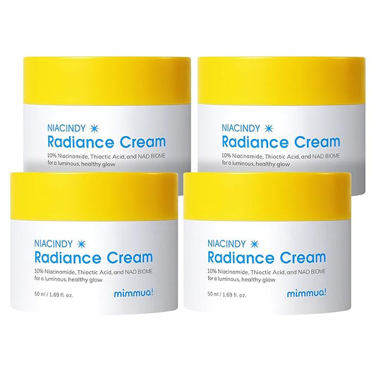 NIACINDY Radiance Capsule Cream | Liposomal NAD + 10% Niacinamide +Thioctic Acid | Dark Spot Remover & Anti-Aging Moisturizer | Korean Clinical Formula for Radiant Skin | 50ml / 1.59 FL OZ
