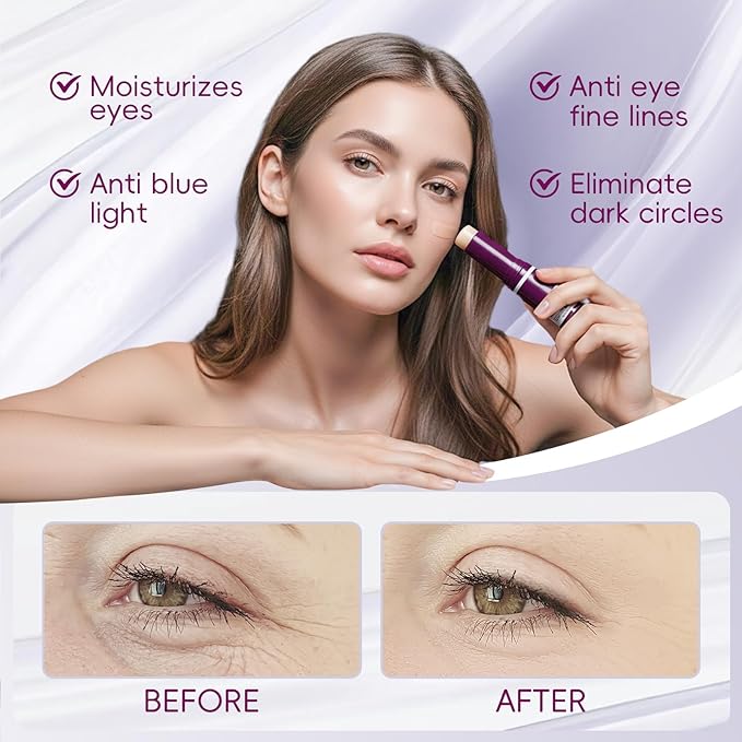 2PCS Cementerre Calcium Multi Balm Stick, Korean Calcium Volume Multi Balm, Collagen Moisturing Stick, Anti-aging, Wrinkles, Sagging, Hydrating, Firming Skin, Suitable for Eyes, Face & Neck-Rose red