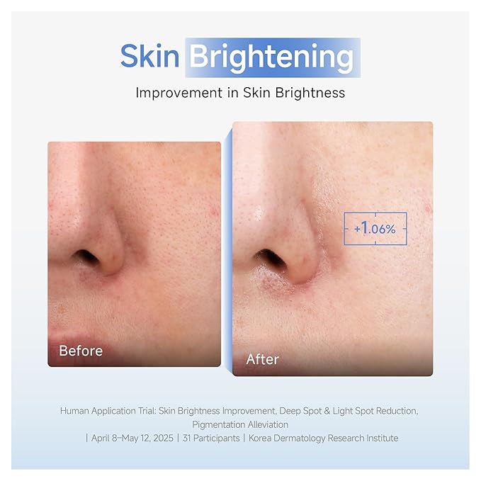 DAERA Korean Brightening Cream Face Mask (5 Sheets) – Dark Spot Correcting & Hydrating Sheet Mask, Firming Glow Mask with Botanicals, Gentle for Sensitive Skin