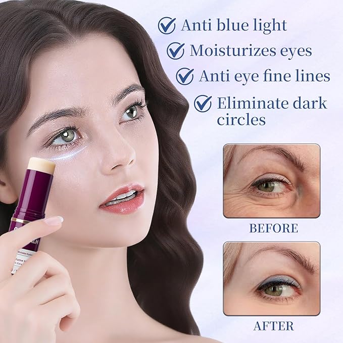 2PCS Calcium Multi Balm, Calcium Volume Multi Balm, Wrinkle Core Stick, Korean Collagen Moisturing Stick, Anti-aging, Hydrating, Suitable for Eyes, Face, Neck