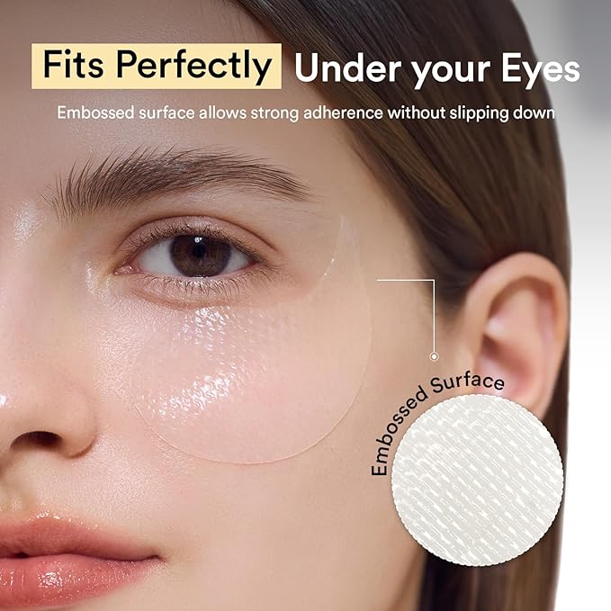 Abib Collagen Eye Patch Jericho Rose Jelly 60 Patches, Korean Under Eye Patches for Puffy Eyes and Dark Circles, Anti-Wrinkle, Collagen, Caffeine, Niacinamide, Ceramide, Antioxidant, Skin Care