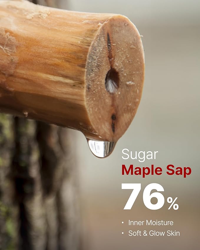 May Coop Raw Sauce Moisture Essence Toner | Korean Hydrating Face Toner for Dry & Sensitive Skin | Rice Water, Centella Asiatica & Birch Bark | Fast-Absorbing Skincare Formula, 1.35 fl. oz.