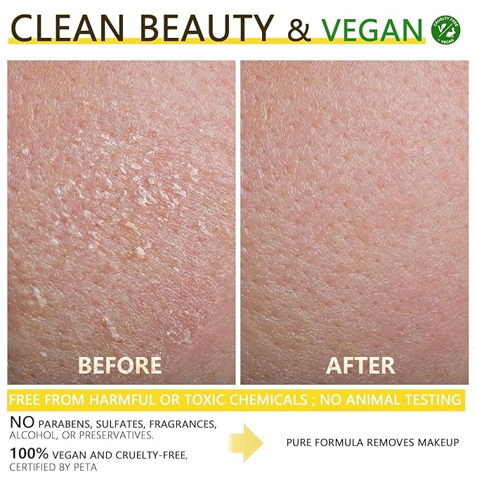 Vitamin E Cleansing Balm (3oz) – Removes Waterproof Makeup & SPF, Hydrating, No Double Cleanse, Korean Oil-Based, Vegan, Travel-Friendly Tin with Magnetic Spatula, For All Skin Types